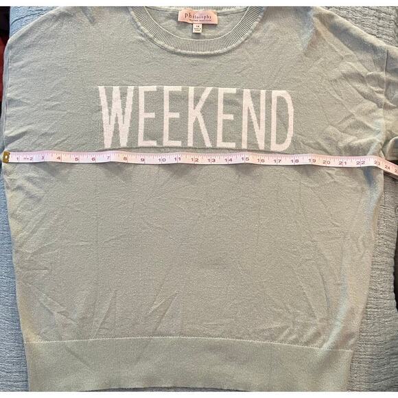 WEEKEND Sweater By Philosophy - Picture 4 of 6
